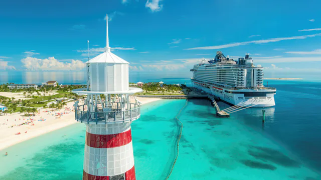 MSC cruise i Karibien
